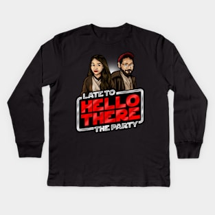 Hello There! Kids Long Sleeve T-Shirt